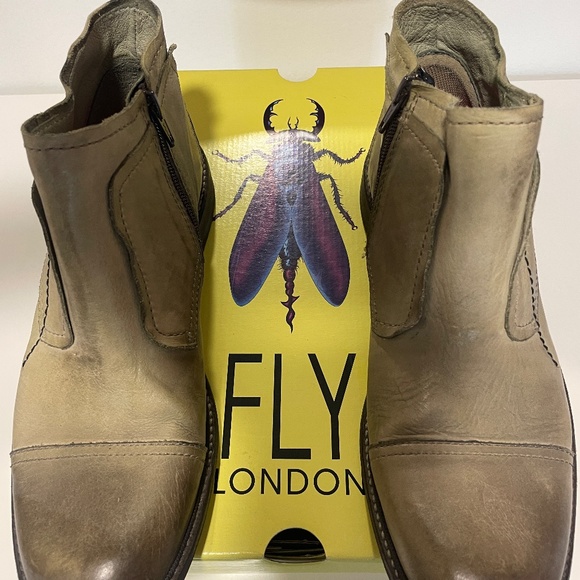Fly London Hale Low Cap Toe Boot main image 8